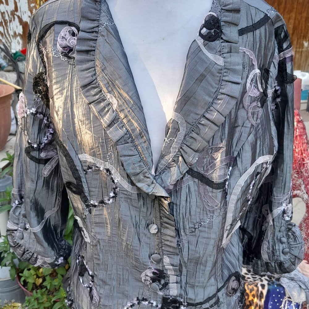 Victorian Silk Jacket